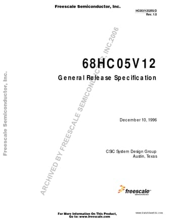  Datasheet Preview Page 1