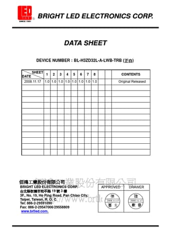  Datasheet Preview Page 1