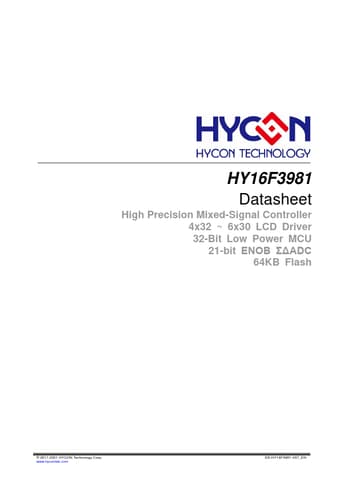  Datasheet Preview Page 1