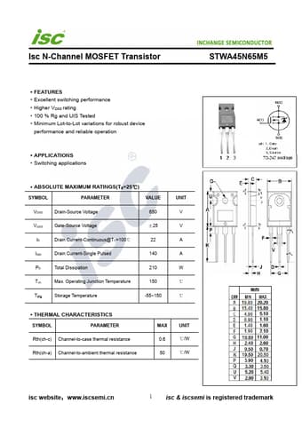  Datasheet Preview Page 1