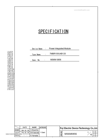  Datasheet Preview Page 1
