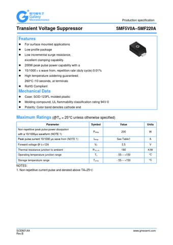  Datasheet Preview Page 1