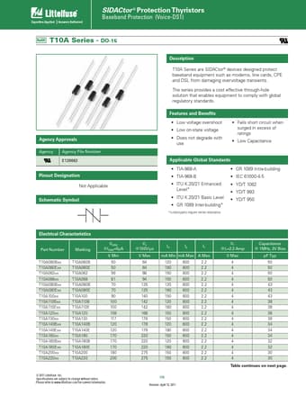  Datasheet Preview Page 1