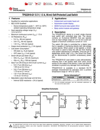  Datasheet Preview Page 1