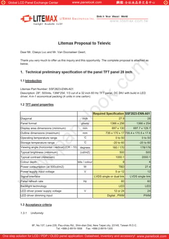  Datasheet Preview Page 1
