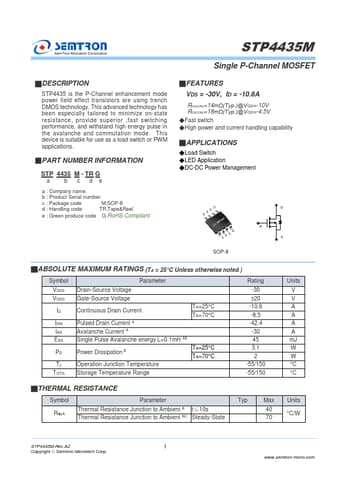  Datasheet Preview Page 1