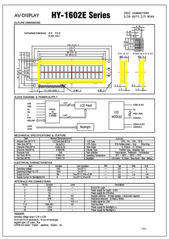  Datasheet Preview Page 1