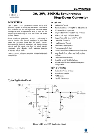  Datasheet Preview Page 1