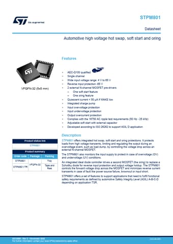  Datasheet Preview Page 1