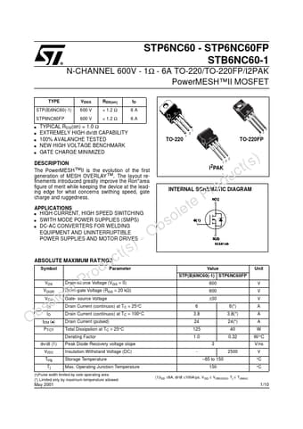 Datasheet Preview Page 1