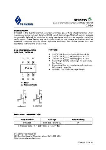  Datasheet Preview Page 1