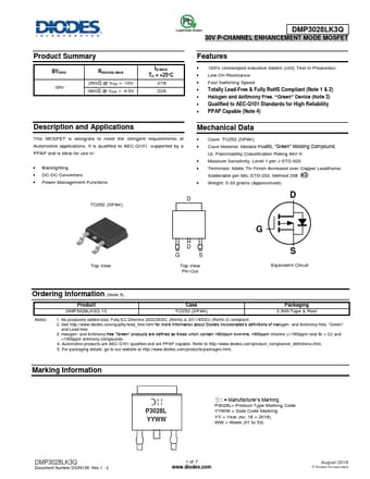  Datasheet Preview Page 1