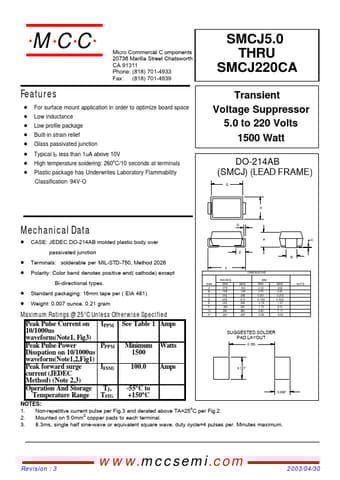  Datasheet Preview Page 1