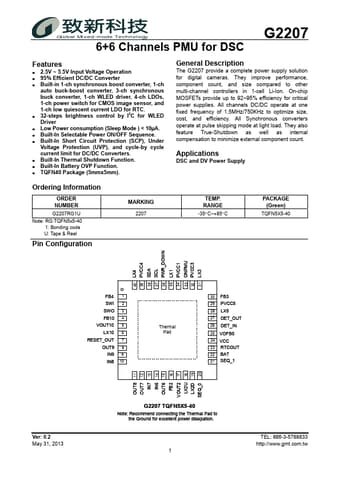  Datasheet Preview Page 1