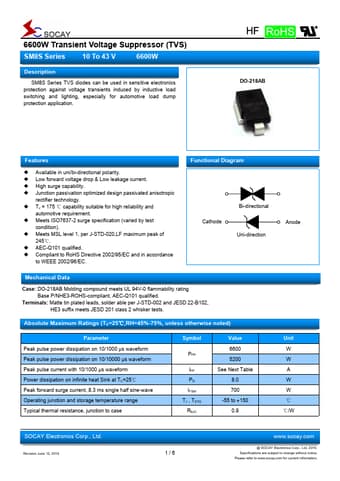  Datasheet Preview Page 1