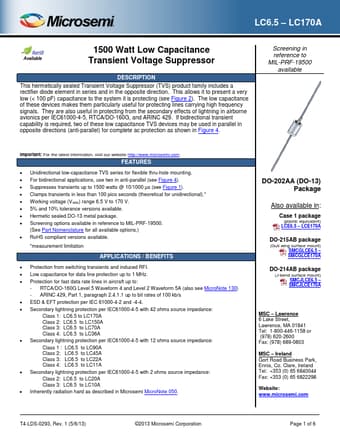  Datasheet Preview Page 1