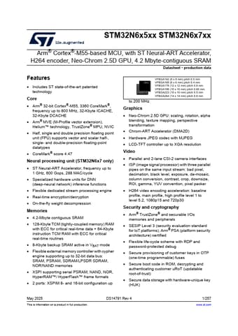  Datasheet Preview Page 1