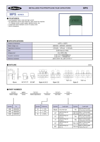  Datasheet Preview Page 1