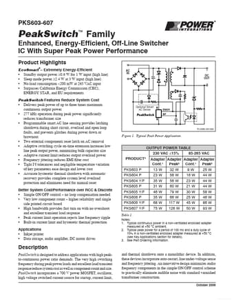 Datasheet Preview Page 1