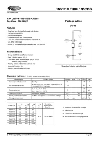  Datasheet Preview Page 1