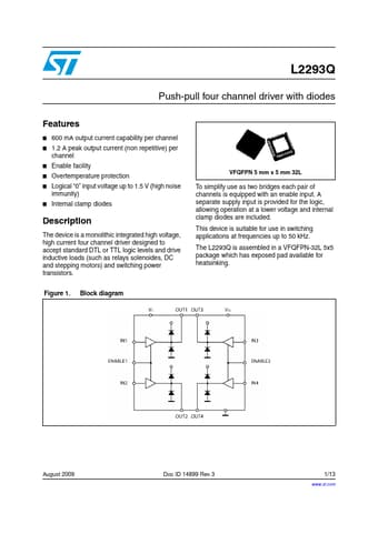  Datasheet Preview Page 1