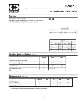  Datasheet Preview Page 1