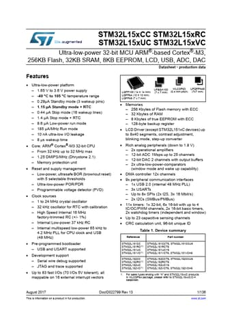  Datasheet Preview Page 1