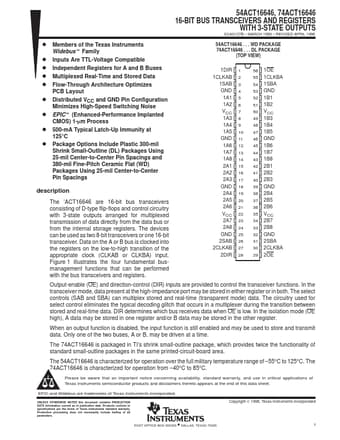  Datasheet Preview Page 1