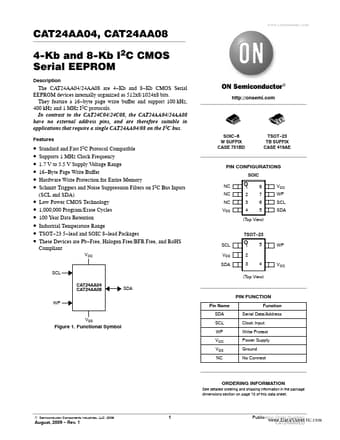  Datasheet Preview Page 1