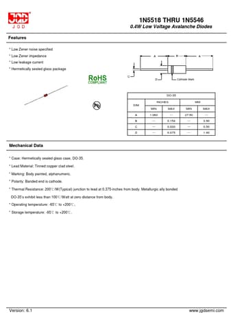  Datasheet Preview Page 1