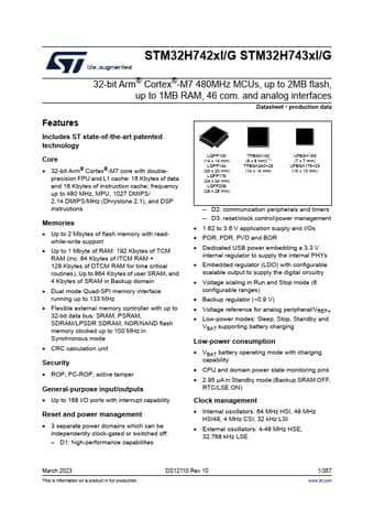  Datasheet Preview Page 1