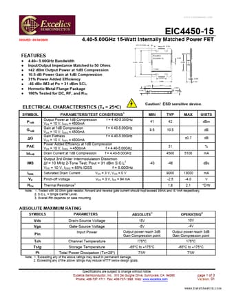  Datasheet Preview Page 1