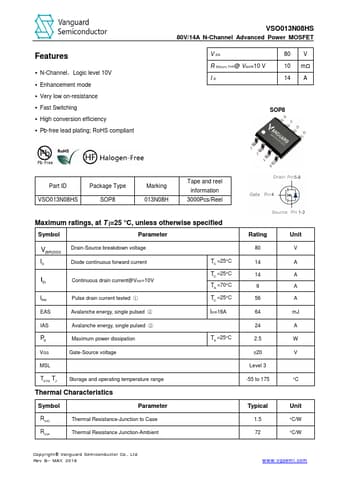  Datasheet Preview Page 1