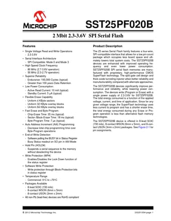  Datasheet Preview Page 1