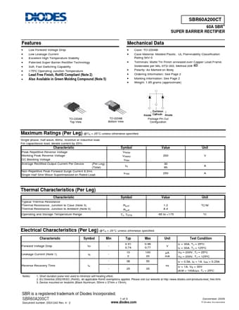  Datasheet Preview Page 1