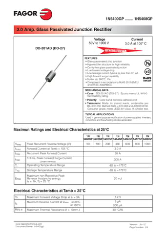  Datasheet Preview Page 1