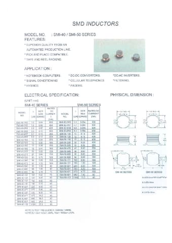  Datasheet Preview Page 1