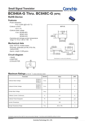  Datasheet Preview Page 1