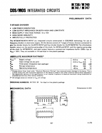  Datasheet Preview Page 1