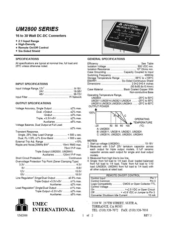  Datasheet Preview Page 1