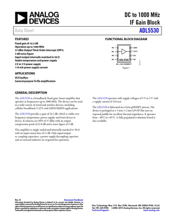  Datasheet Preview Page 1