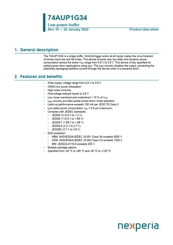  Datasheet Preview Page 1