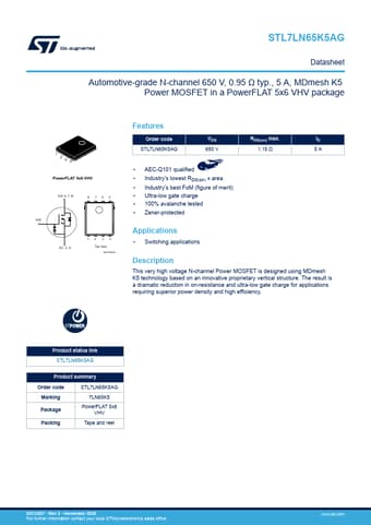  Datasheet Preview Page 1
