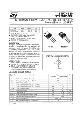  Datasheet Preview Page 1