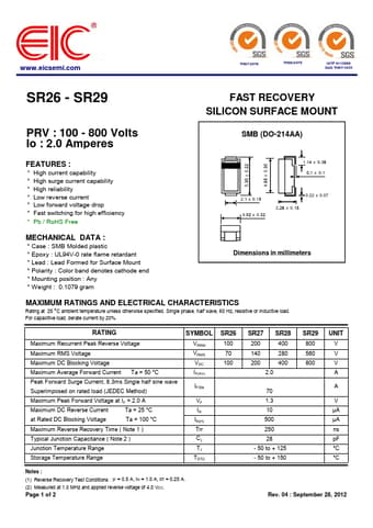  Datasheet Preview Page 1