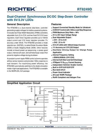  Datasheet Preview Page 1