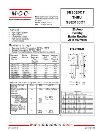  Datasheet Preview Page 1
