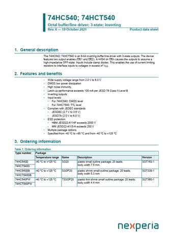  Datasheet Preview Page 1