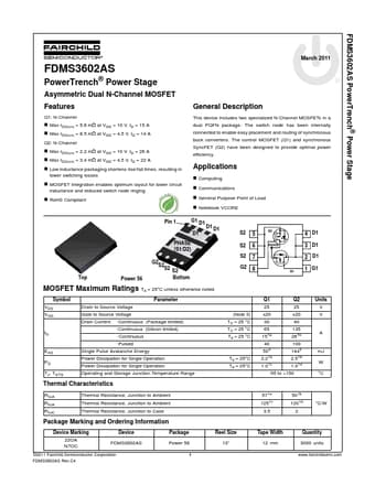  Datasheet Preview Page 1