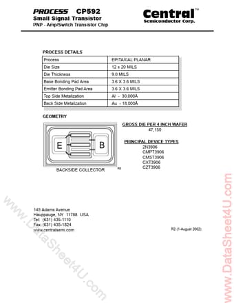  Datasheet Preview Page 1